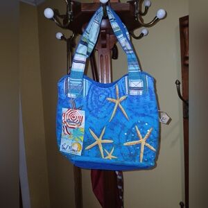 Blue Starfish Mini Bag by La Mer